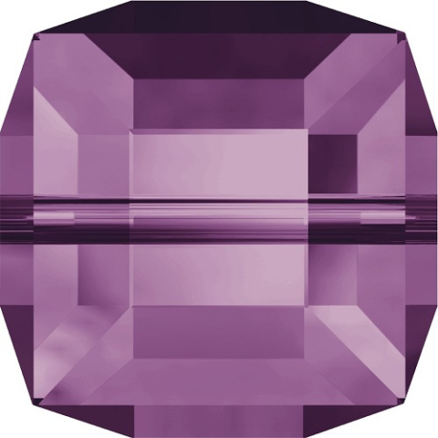 Cube Amethyst 8mm