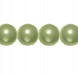 Light Green Pearl 6mm - 4 szt.