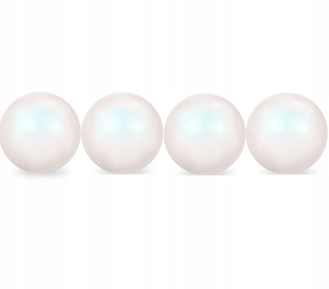 Pearlescent White Pearl 6mm - 4szt. Pearlescent White Pearl 6mm - 4szt.