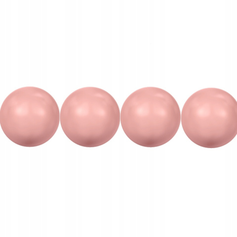 Pink Coral Pearl 4mm - 5szt Pink Coral Pearl 4mm - 5szt